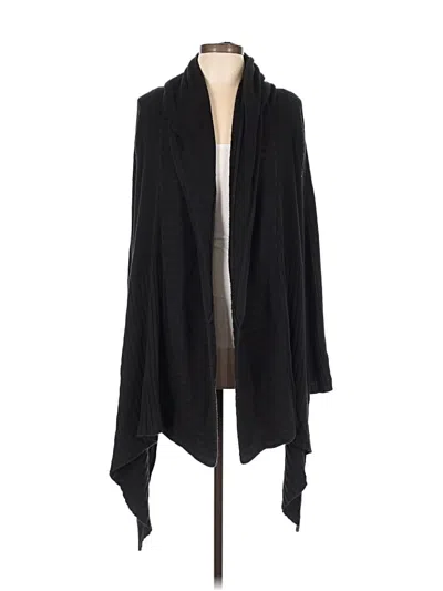 Pre-owned Hurley Cardigan Sweater In Black