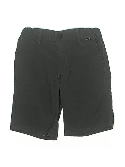 Pre-owned Hurley Cargo Shorts In Black