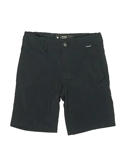 Pre-owned Hurley Kids'  Cargo Shorts In Black