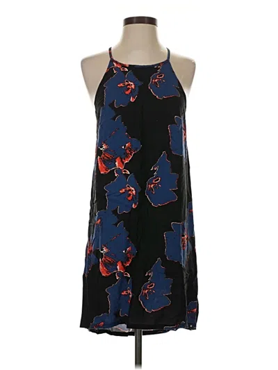 Pre-owned Hurley Casual Dress In Blue