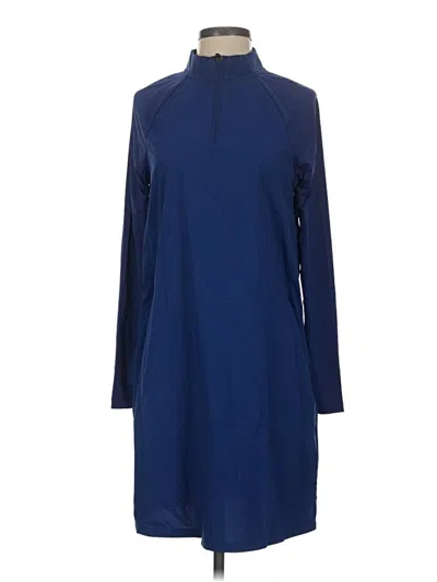Pre-owned Hurley Casual Dress In Blue