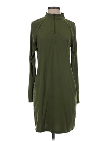 Pre-owned Hurley Casual Dress In Green