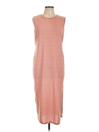 Pre-owned Hurley Casual Dress In Orange