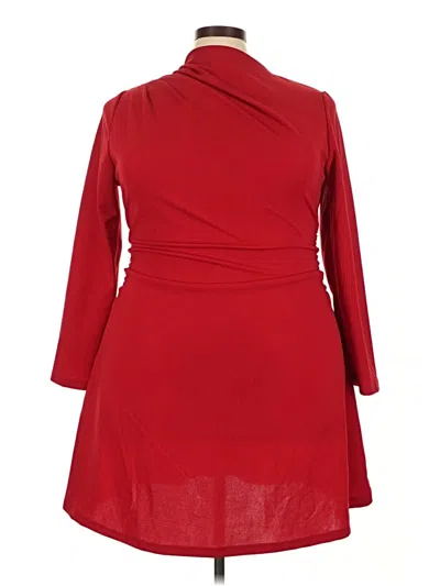 Pre-owned Hurley Casual Dress In Red