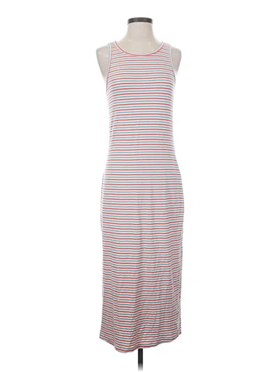 Pre-owned Hurley Casual Dress In White
