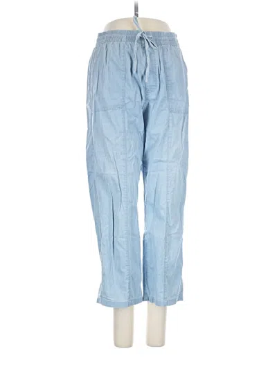 Pre-owned Hurley Casual Pants In Blue
