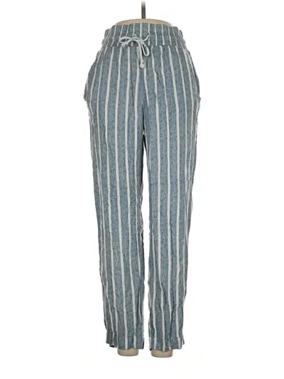 Pre-owned Hurley Casual Pants In Blue