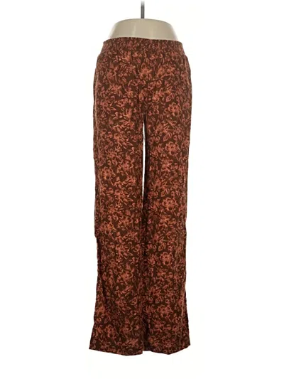 Pre-owned Hurley Casual Pants In Brown