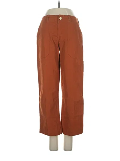 Pre-owned Hurley Casual Pants In Brown