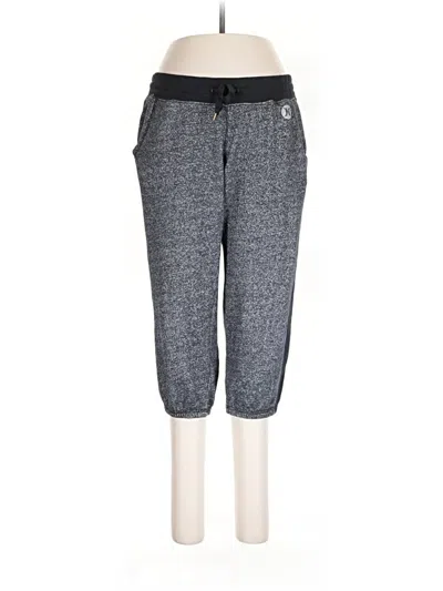 Pre-owned Hurley Casual Pants In Gray