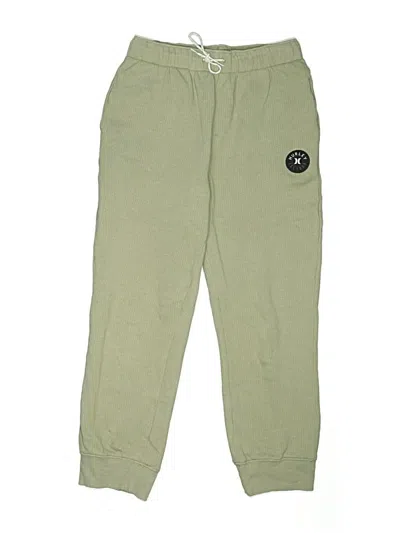 Pre-owned Hurley Kids'  Casual Pants In Green