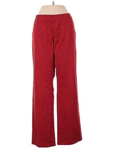 Pre-owned Hurley Casual Pants In Red