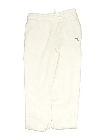 Pre-owned Hurley Kids'  Casual Pants In White