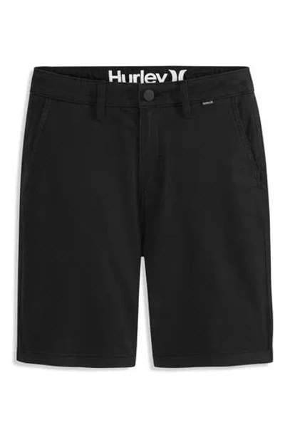 Hurley Classic Twill Walking Shorts In Black