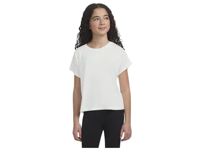 Hurley Cloud Slub Dolman Top (big Kid) Girl's T Shirt Marshmallow : Xl (16 Big Kid), Cotton/polyester In White