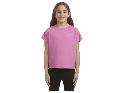 Hurley Cloud Slub Dolman Top (big Kid) Girl's T Shirt Peony Pink : Xl (16 Big Kid), Cotton/polyester