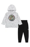 Hurley Cloud Slub Pullover & Joggers Set In Multi
