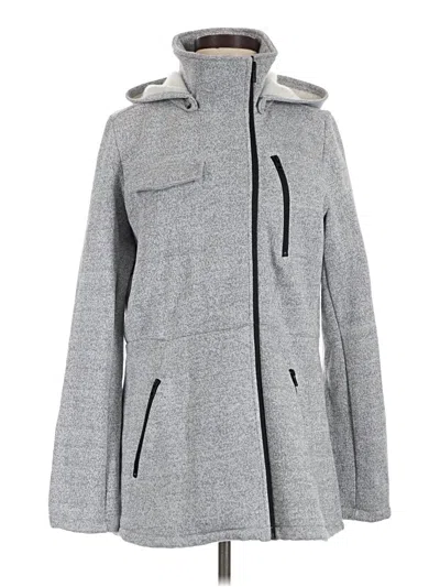 Pre-owned Hurley Coat In Gray