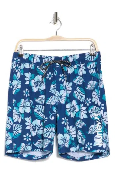 Hurley Colorado Volley Swim Shorts In Blue
