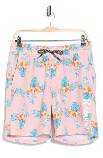 Hurley Congo Volley Swim Shorts In Pink