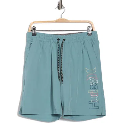 Hurley Crossover Volley Swim Trunks In Gray