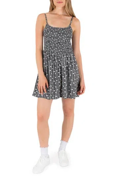 Hurley Daisy Trellis Sleeveless Minidress In Multi