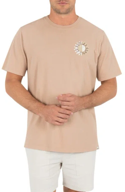 Hurley Day & Night Graphic T-shirt In Brown