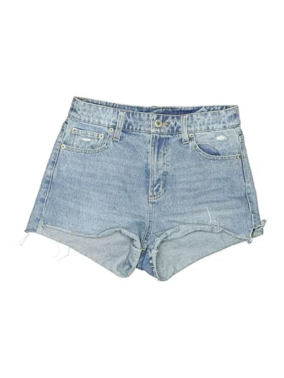 Pre-owned Hurley Denim Shorts In Blue