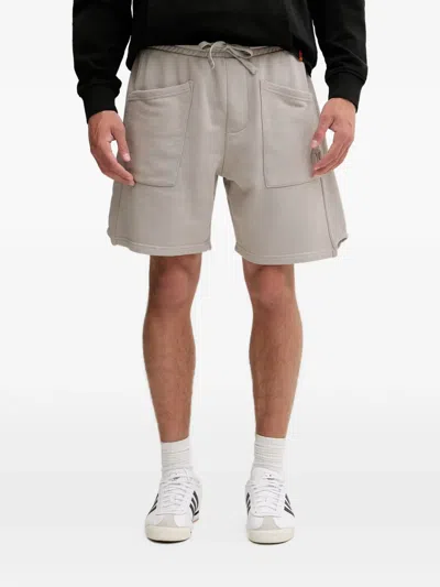 Hurley Drawstring Logo-patch Shorts In Multi