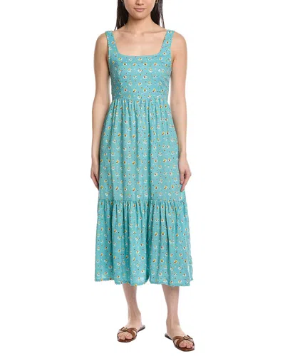 Hurley Dreamland Midi Sundress In Blue