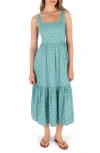 Hurley Dreamland Midi Sundress In Blue