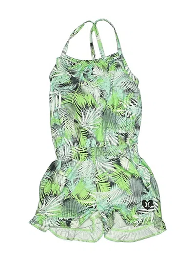 Pre-owned Hurley Kids'  Dress In Green