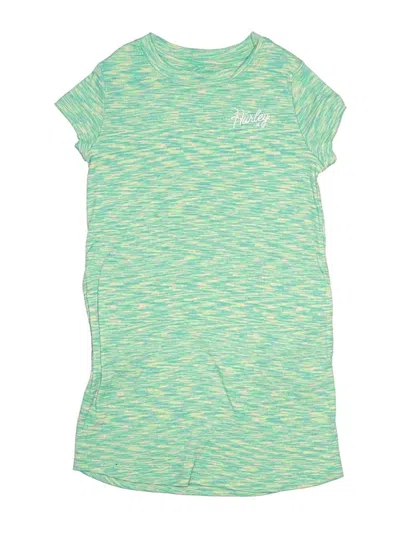 Pre-owned Hurley Kids'  Dress In Green