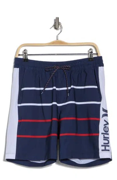 Hurley Dunes Volley Swim Shorts In Blue