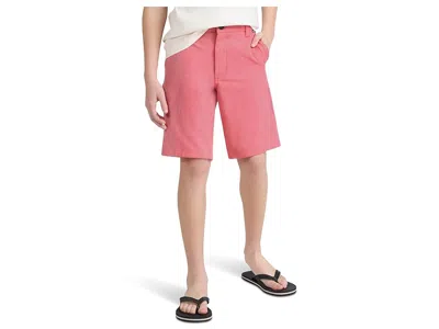 Hurley Elastic-back Walkshorts (big Kid) Boy's Clothing Sunset Coral : Lg (12 Big Kid), Elastane/polyester In Pink