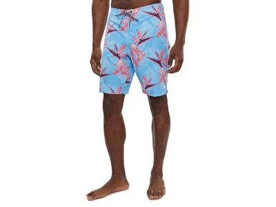 Hurley Equator Floral E-boardshorts In Blue