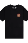 Hurley Evd Bowls Graphic Print T-shirt In Black