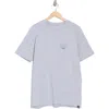 Hurley Everyday Thruster Cotton Graphic T-shirt In Dark Grey Heather