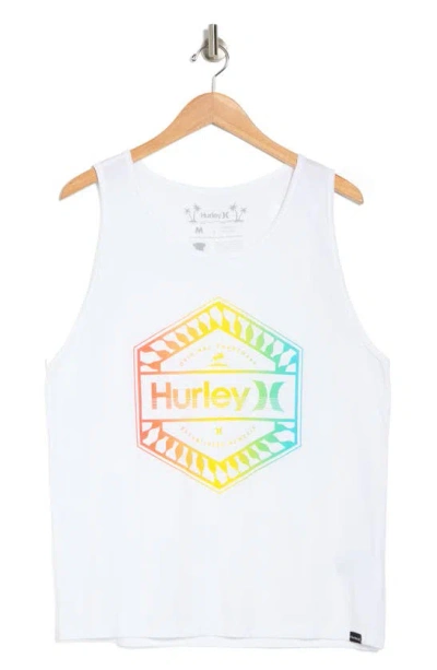 Hurley Everyday Washed Cotton Tank In White