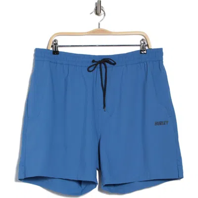 Hurley Explore H20 Dri Trek Ii Shorts In Blue
