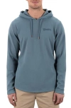 Hurley Fairfax Thermal Hoodie In Blue