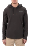Hurley Fairfax Thermal Hoodie In Brown
