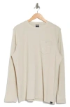 Hurley Felton Long Sleeve Thermal Top In Bone