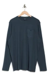 Hurley Felton Long Sleeve Thermal Top In Iron Ore