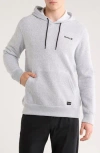 Hurley Fleece Hoodie In Gray