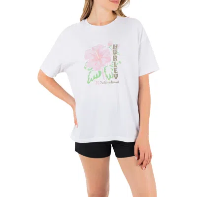 Hurley Ginko Boyfriend Graphic T-shirt In White