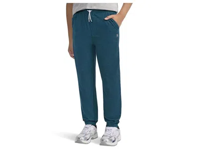 Hurley H20-dri Sunset Knit Joggers (big Kid) Boy's Workout Deepwaters Heather : Sm (7/8 Little Kid/big Kid) In Blue