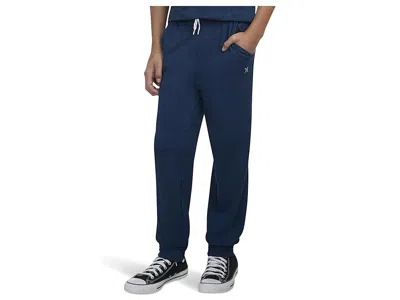 Hurley H20-dri Sunset Knit Joggers (big Kid) Boy's Workout Midnight Blue Heather : Md (10 Big Kid), Elastan