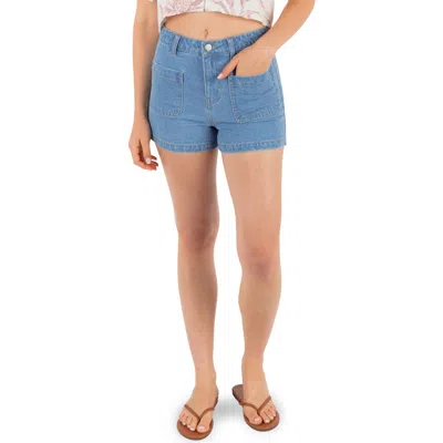 Hurley Horizon Patch Pocket Shorts In Blue