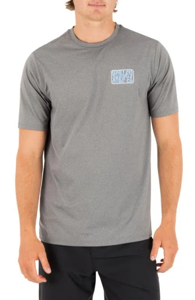 Hurley Hybrid Graphic T-shirt In Gray